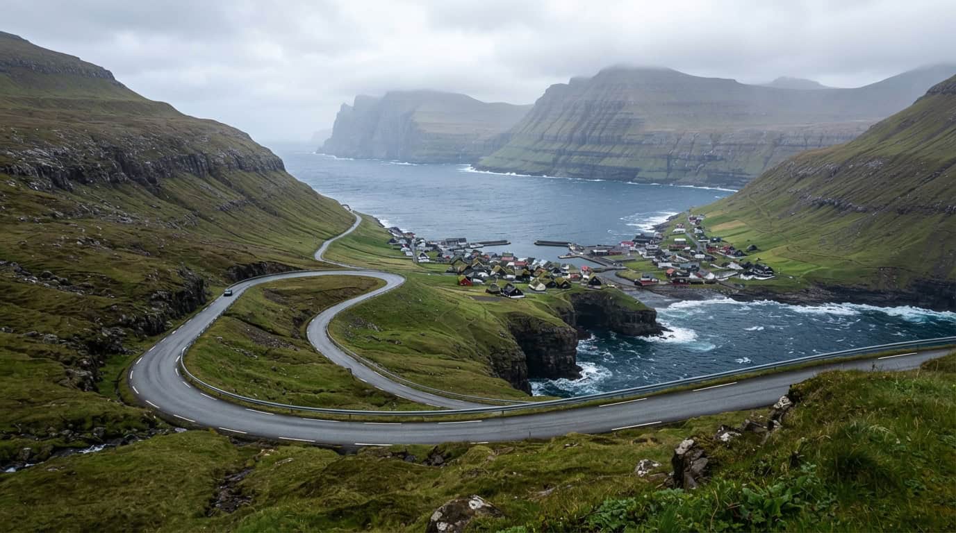 a 7 day faroe islands itinerary for cliffs village 1789743923839