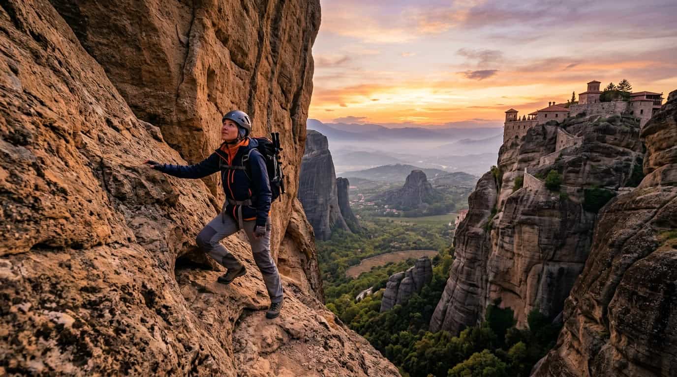 Walking Among The Clouds: My Guide To Hiking The Monasteries Of Meteora A Sunset Scramble To The Great Saint Summit