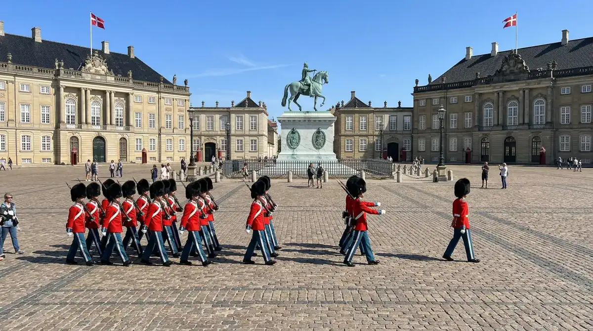 Amalienborg Palace: Royal Square and the Changing of the Guard