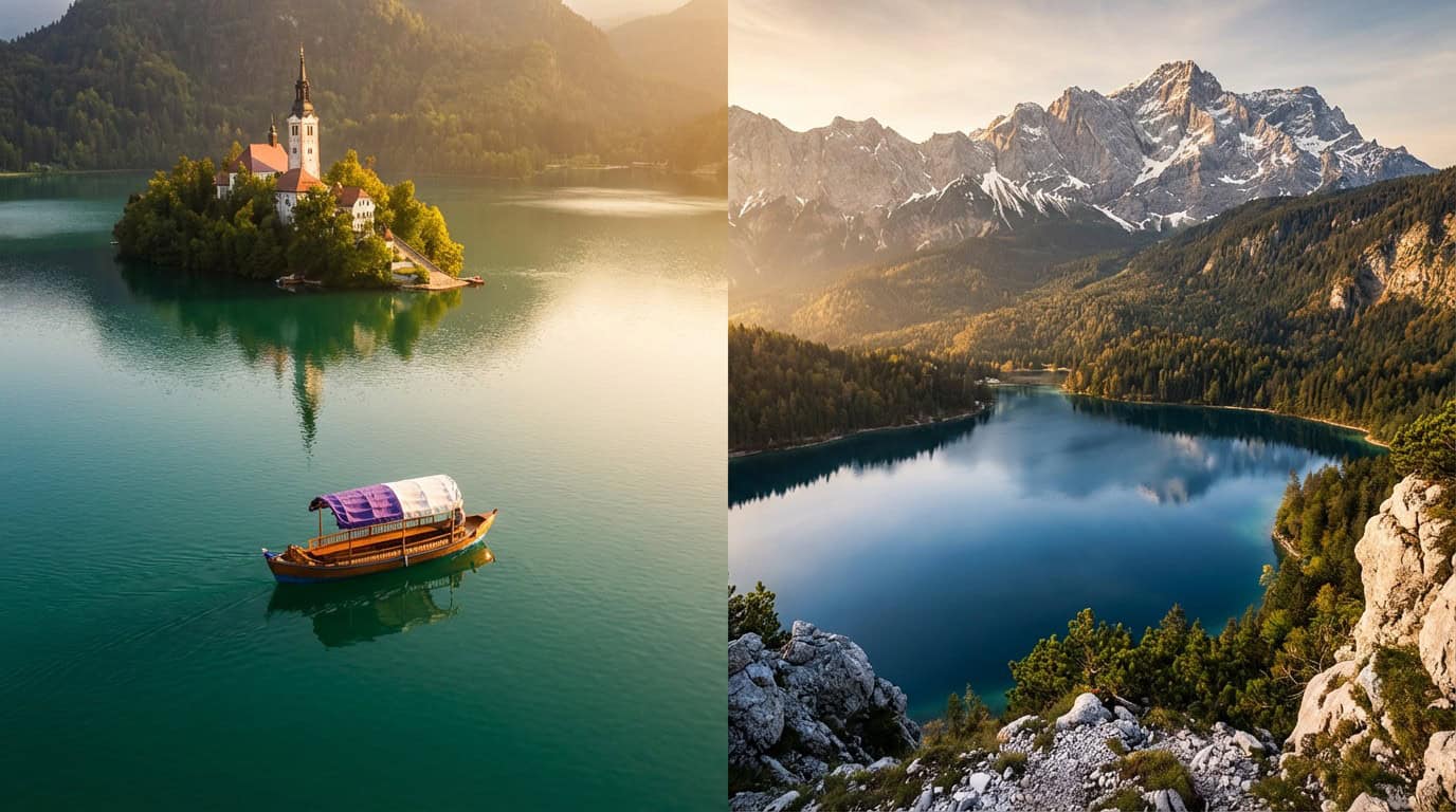 Balancing Iconic Lake Bled With Quiet Bohinj
