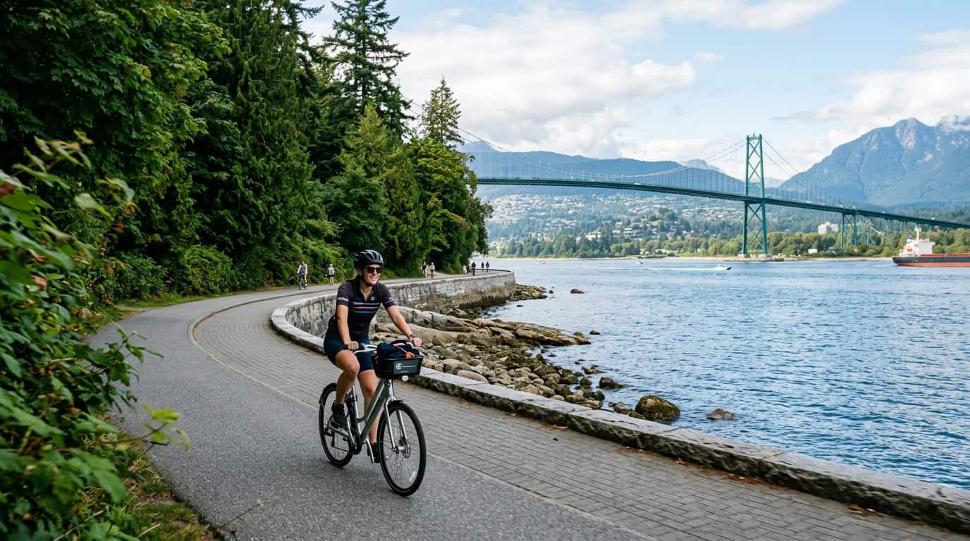Mountains Meet The Metropolis: Your Ultimate Vancouver City Break Guide Biking The Seawall And Stanley Park Trails