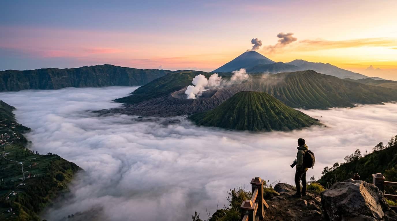 chasing gold above the clouds on a mount bromo sun 1779894078062