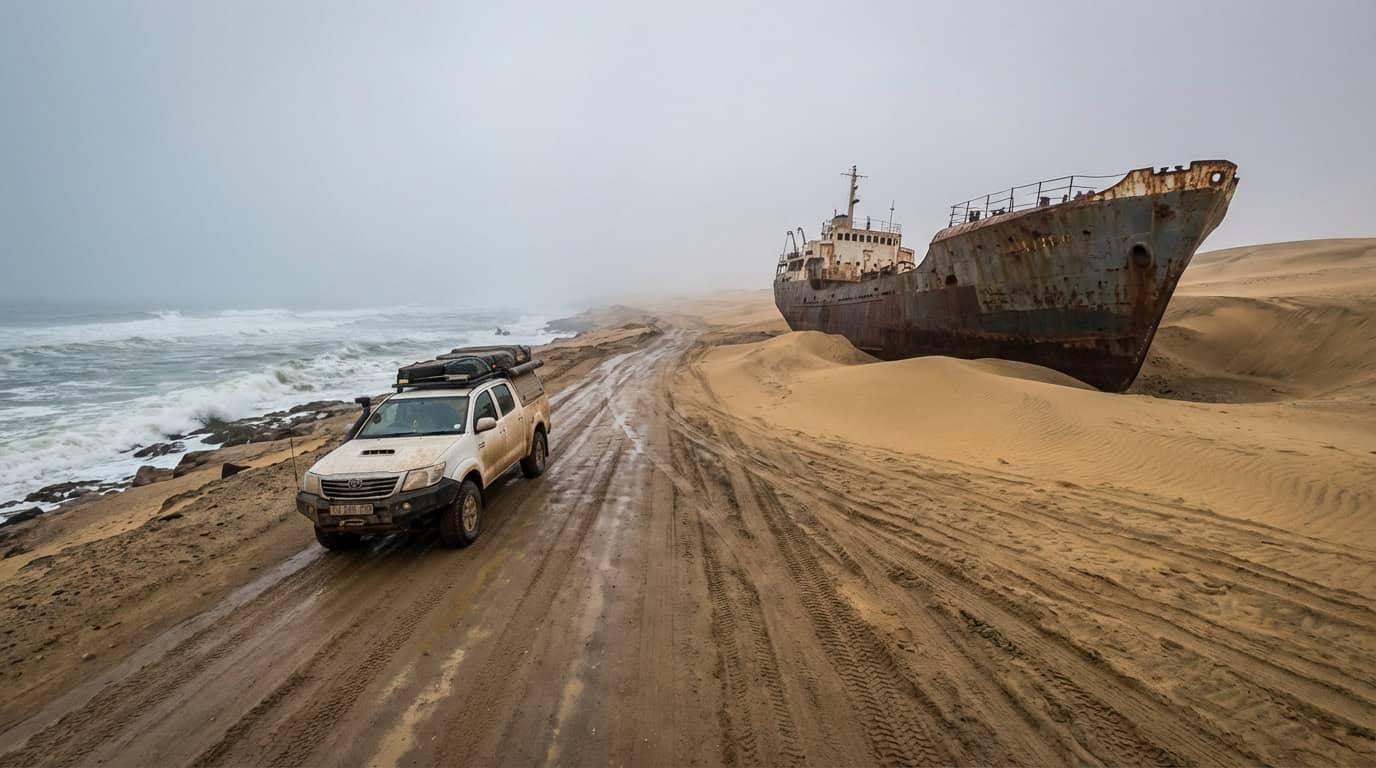 Chasing Shipwrecks Along The Skeleton Coast