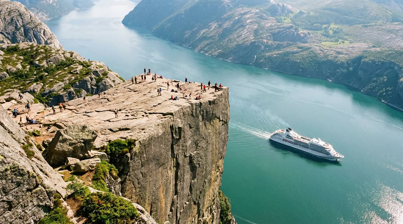 Conquering Lysefjord And The Heights Of Preikestolen
