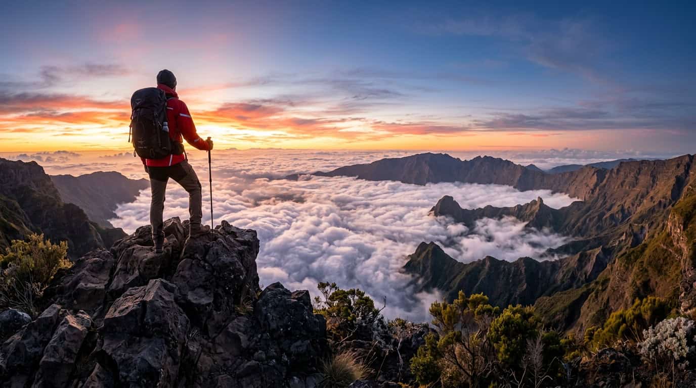 Conquering Piton Des Neiges And The Volcanic Peaks