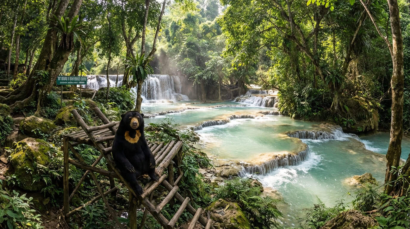 Day Two Turquoise Waterfalls And Bear Sanctuaries