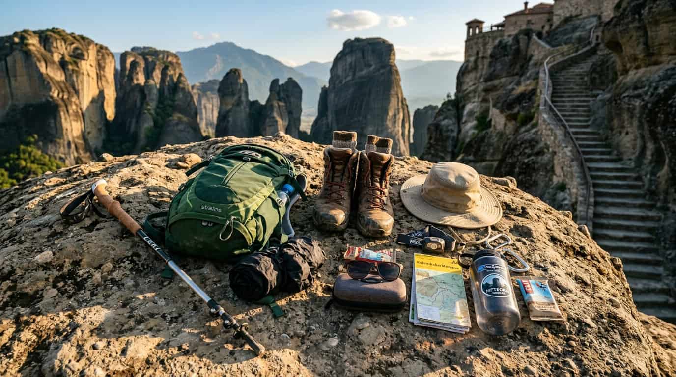 Essential Gear For Meteora Stone Steps