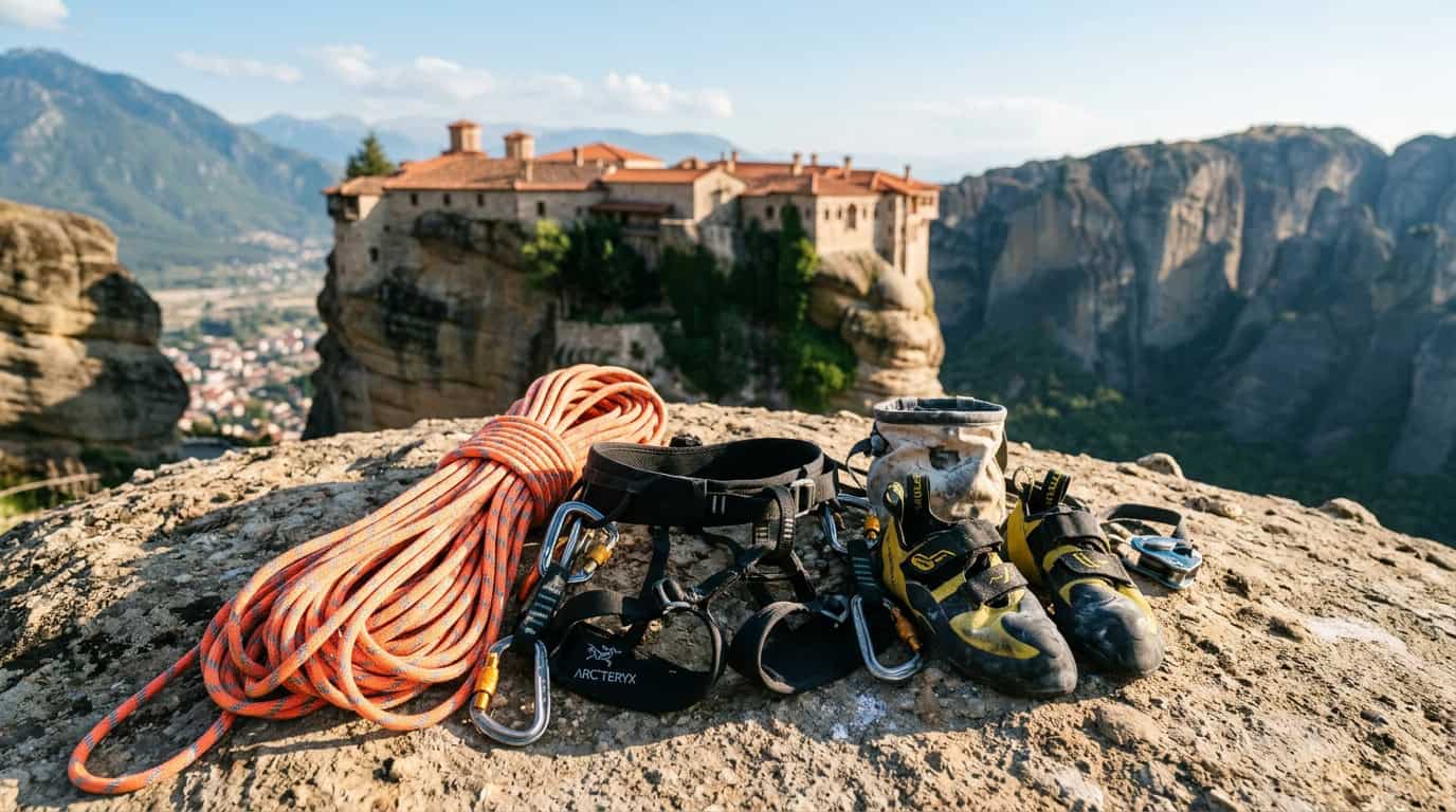 Essential Gear For The Meteora Vertical Climbs