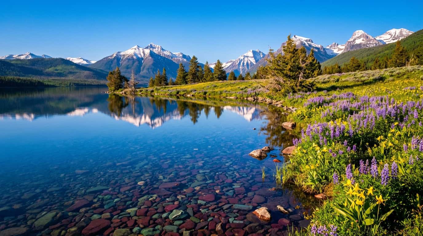 Exploring Lake McDonald And The Alpine Meadows