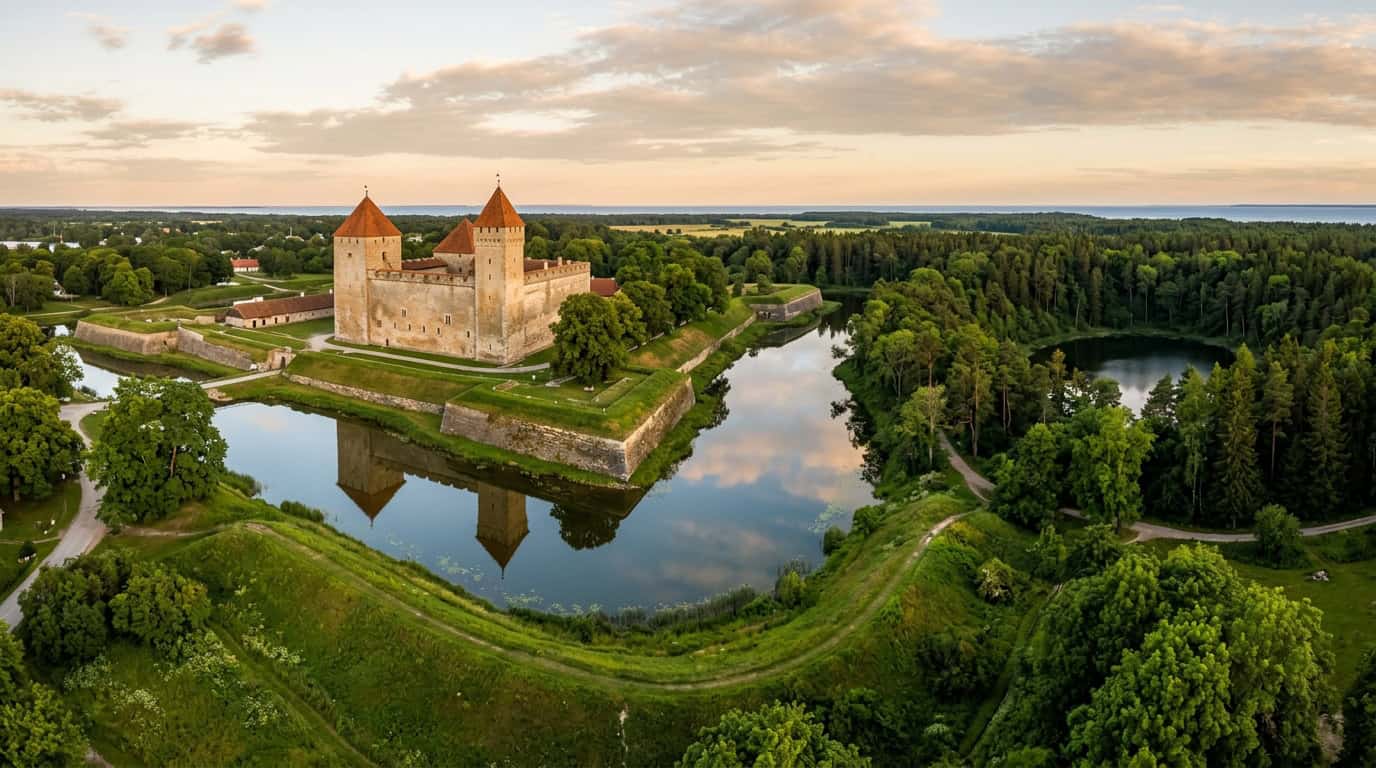 Exploring Medieval Castles And Meteorite Craters In Saaremaa