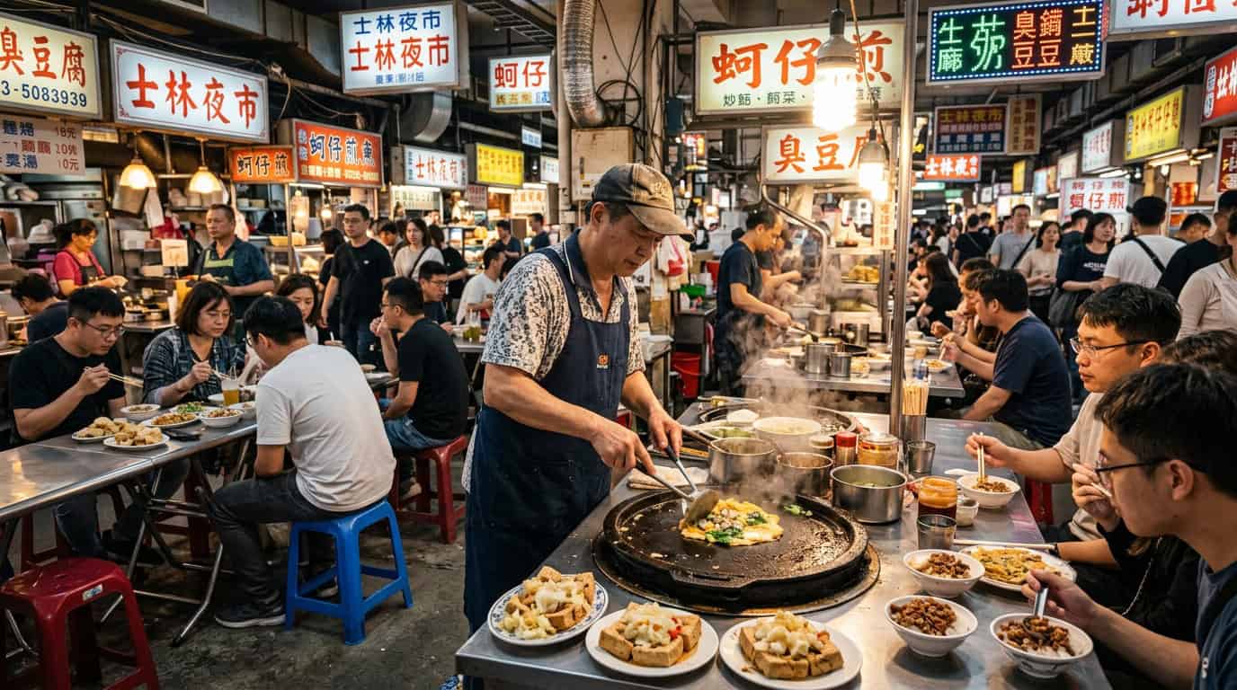 Exploring The Massive Underground Food Court At Shilin