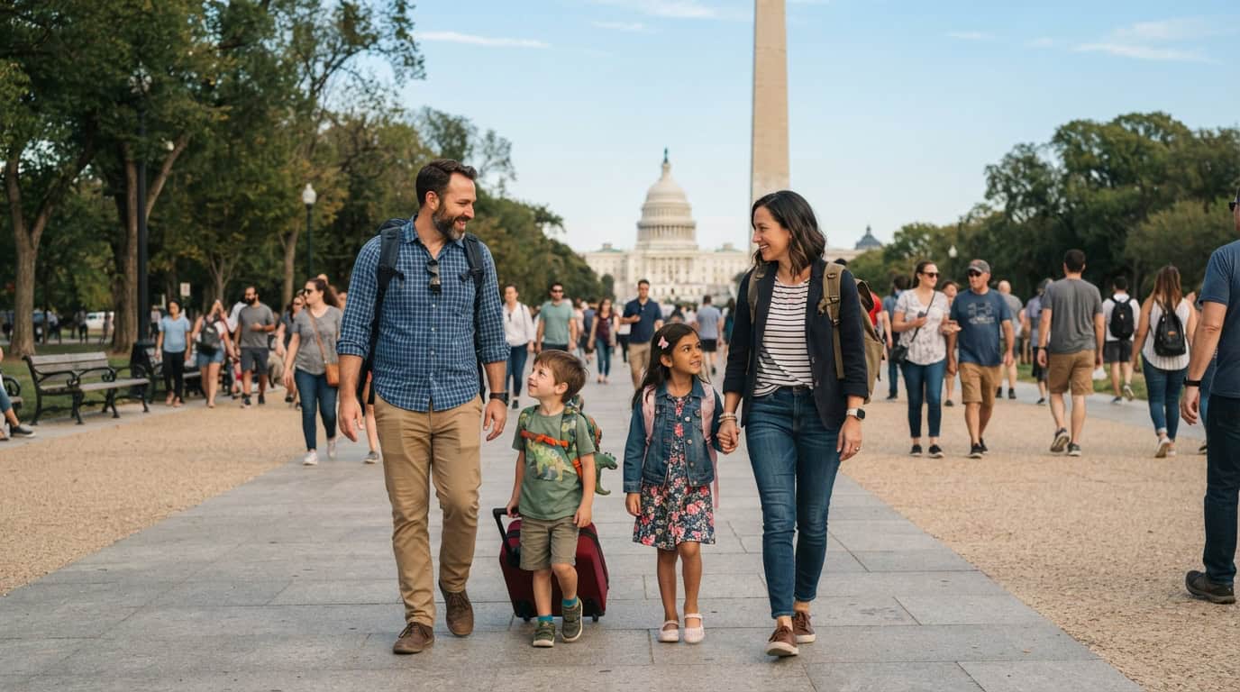 A Flexible Four-Day Washington, DC Family Travel Itinerary Four Days Across Washington DC