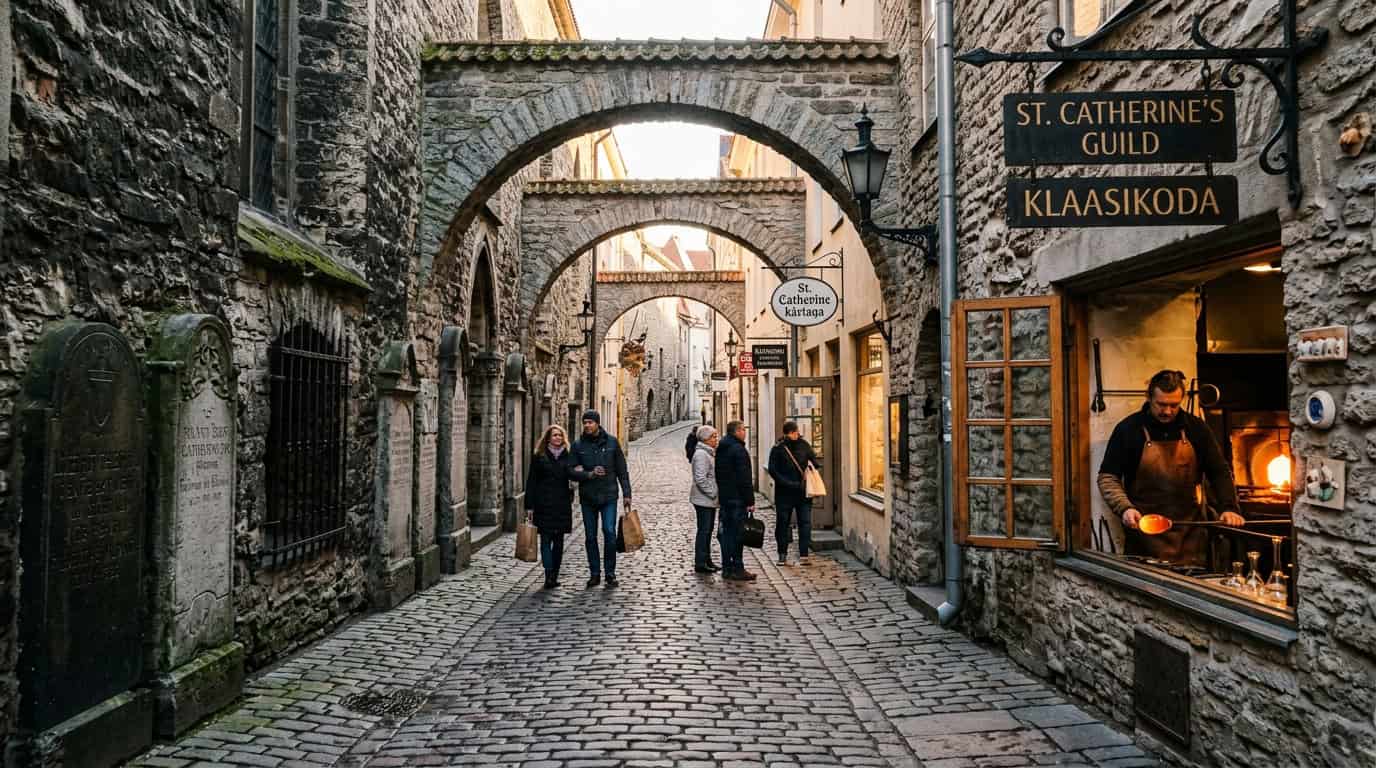 Hidden Passageways And Artisans Of St Catherines Guild