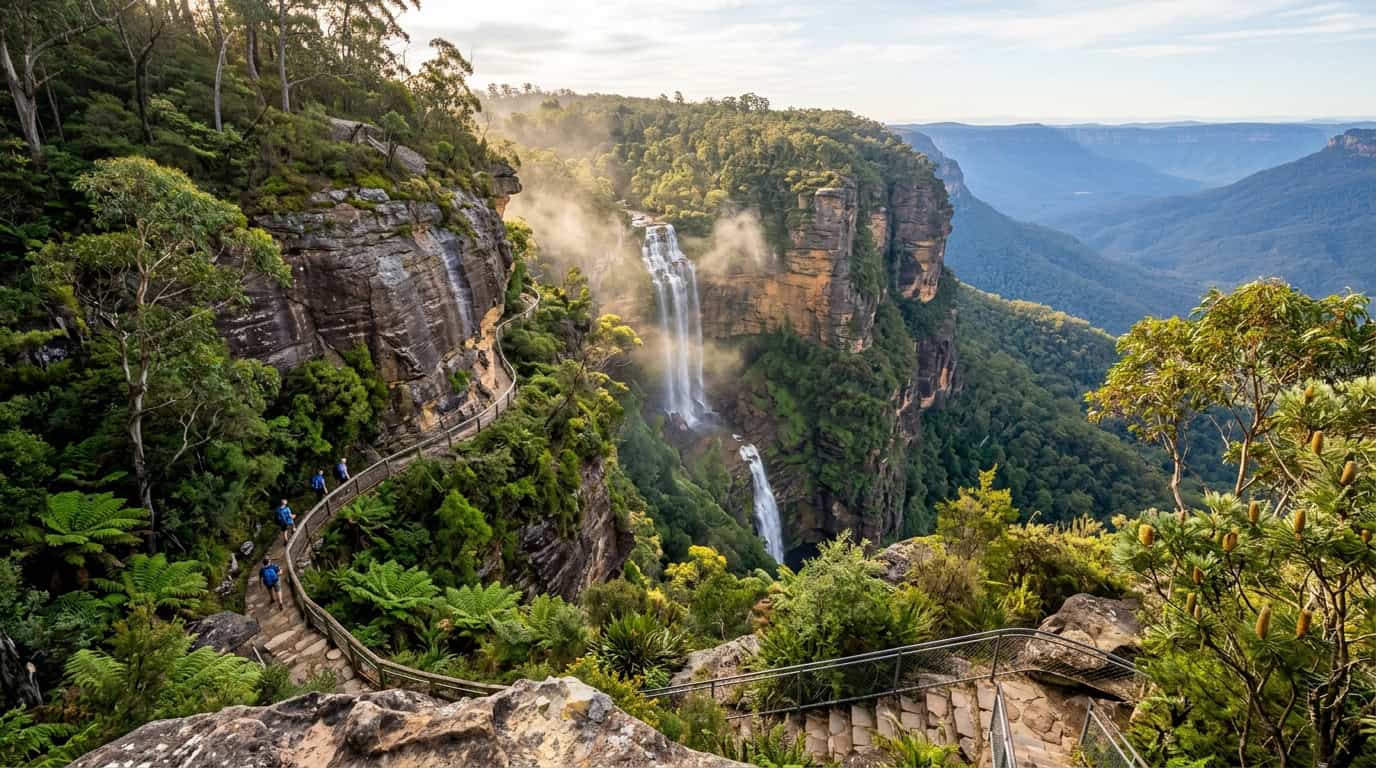 Hidden Waterfalls And Trails Of Wentworth Falls