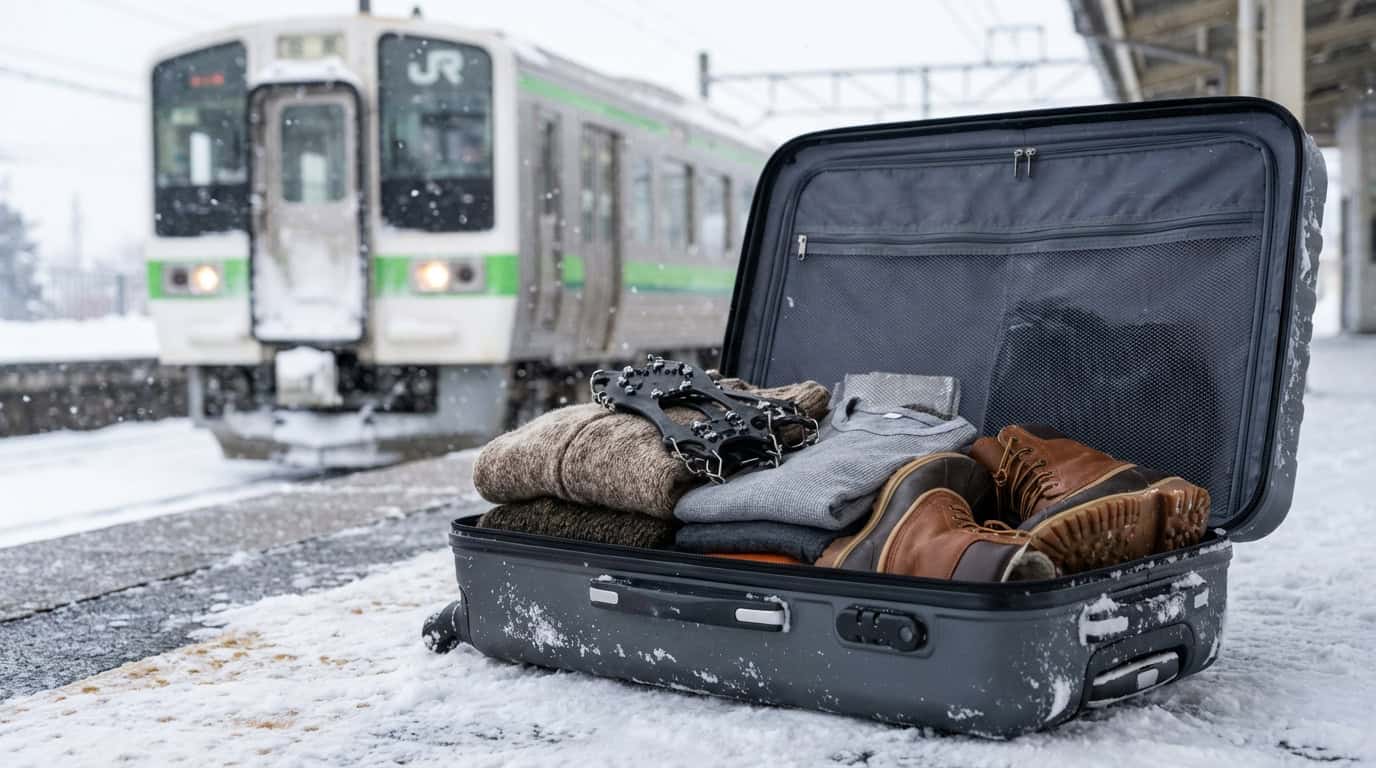 Hokkaido Winter Transit And Packing Essentials