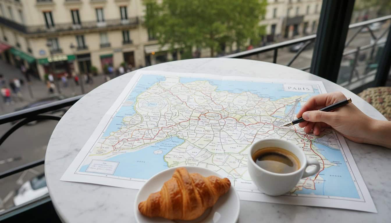 Structuring Your Itinerary by Arrondissement