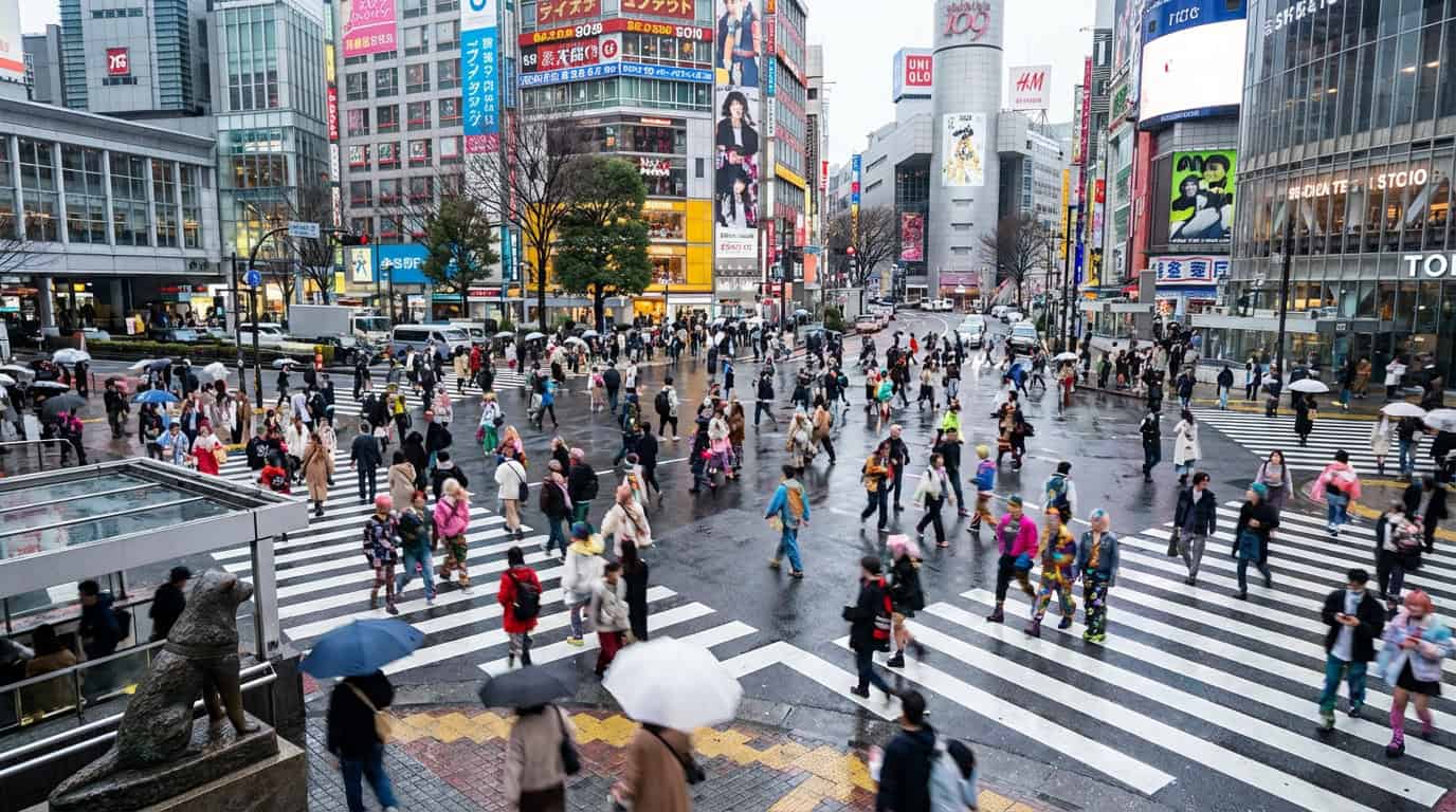Day 1 Shibuya Crossing Harajuku Hustle