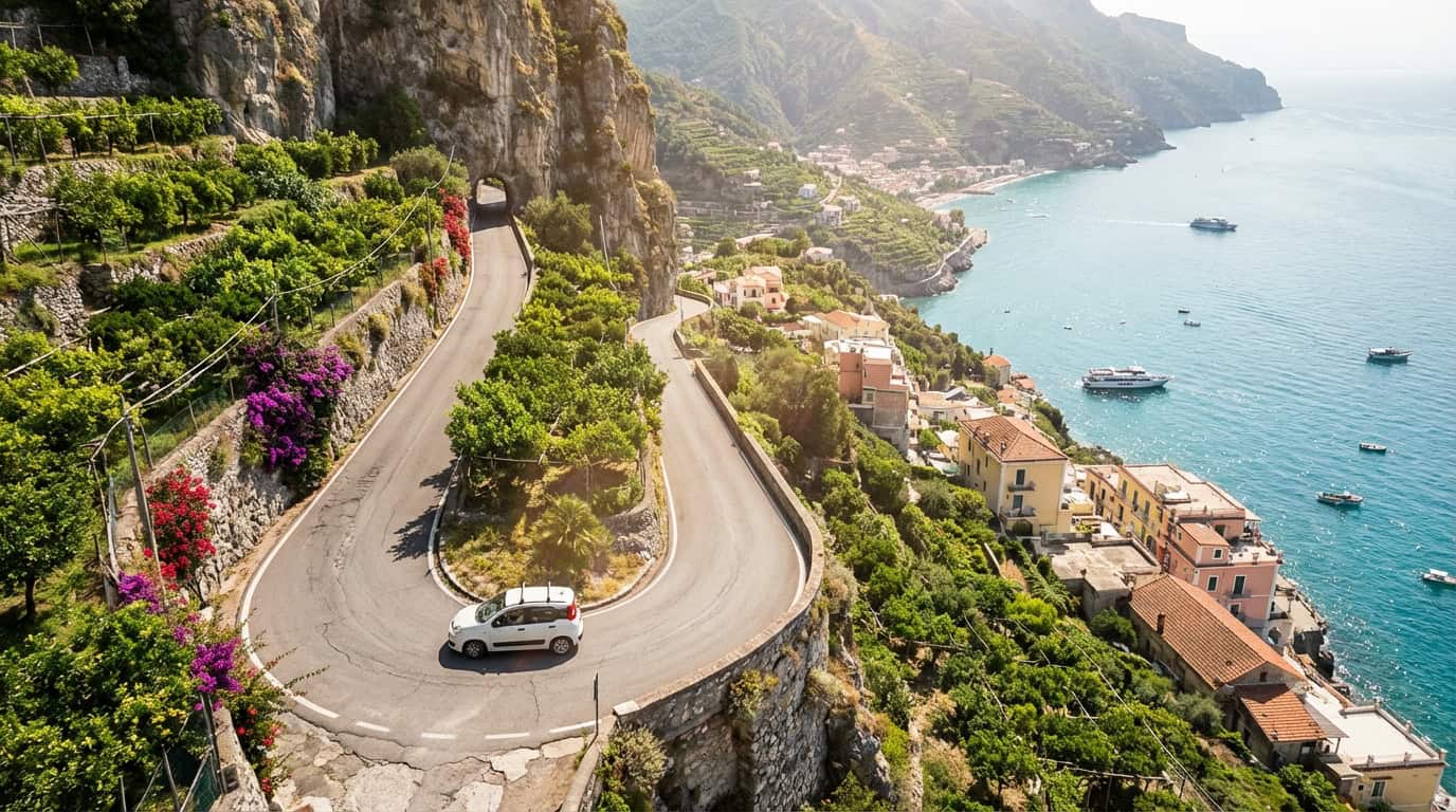 Ultimate 7-Day Amalfi Coast Itinerary: Positano Cliffs to Ravello Gardens Navigating Amalfi Drive and Town Hopping