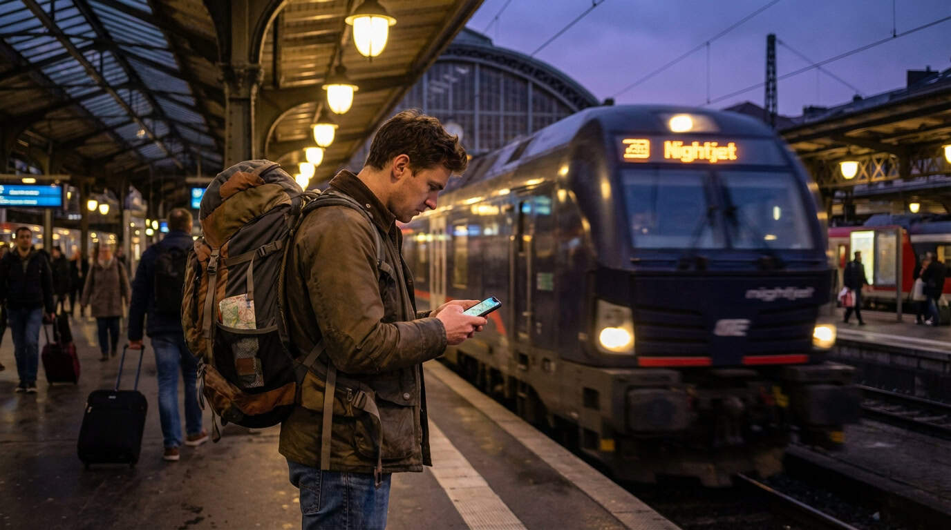 Navigating Public Transit and Night Trains