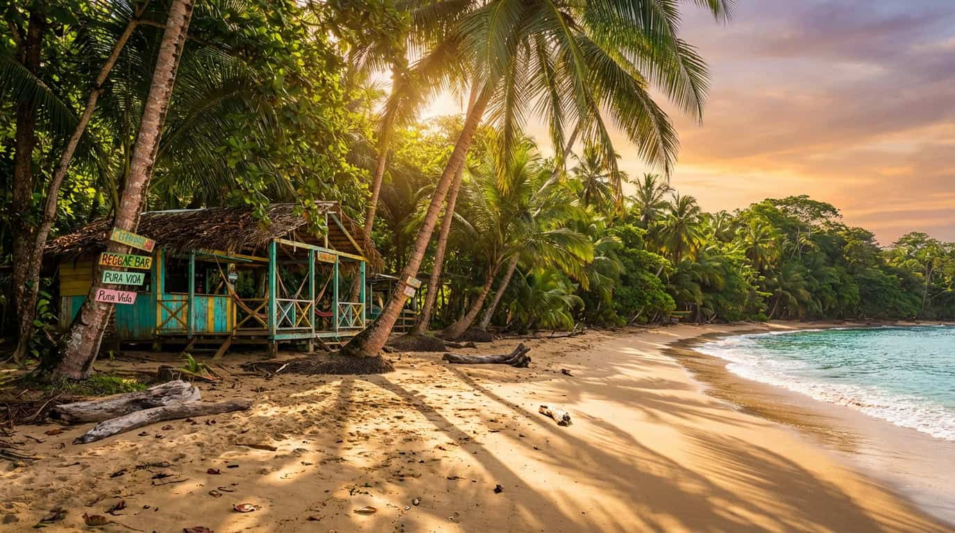 Reggae Rhythms and Caribbean Shores in Puerto Viejo
