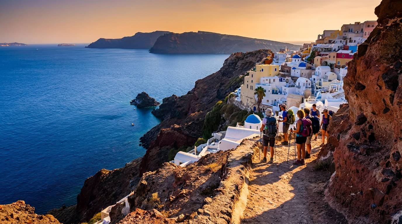 Santorini Caldera Views and Oia Cliffside Hikes