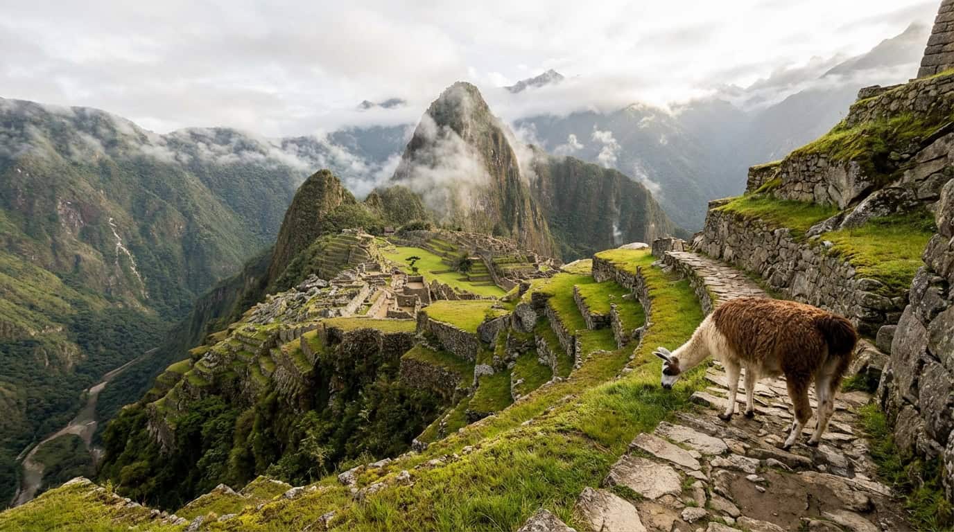 The Journey to Machu Picchu Citadel