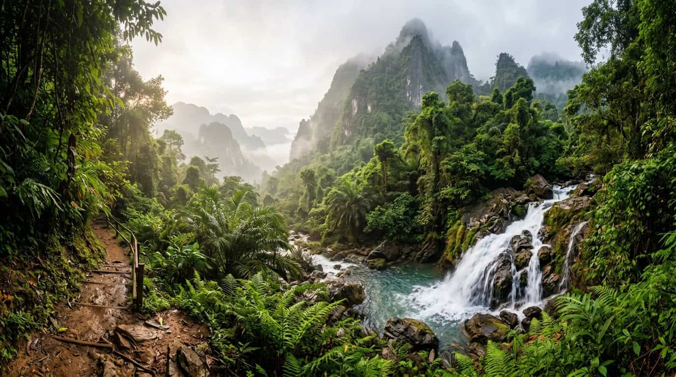 Beyond The Slow Boat: My Guide To The Best Laos Trekking Routes Karst Peaks And Waterfall Trails Of Nong Khiaw