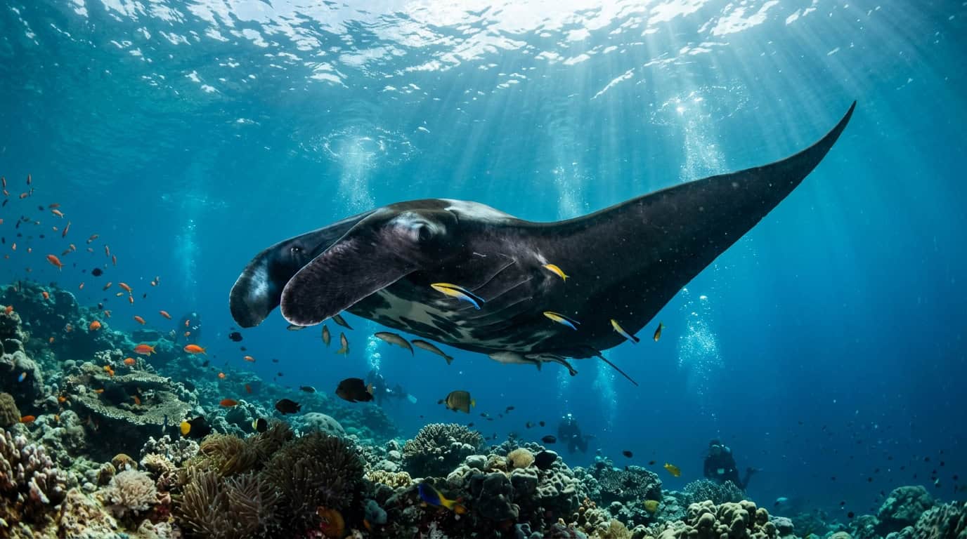 Majestic Marine Encounters At Manta Point