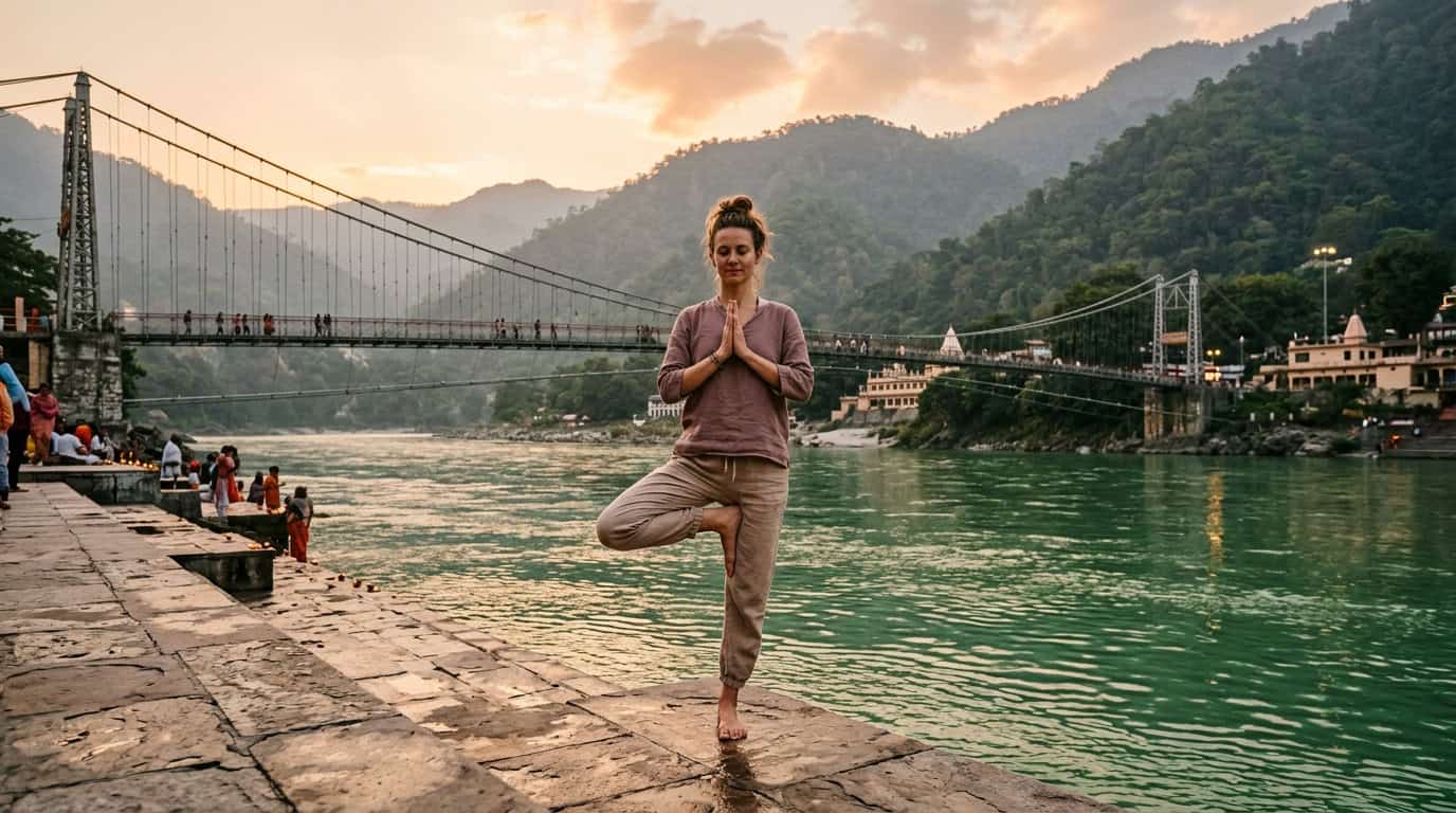 Finding Inner Peace In The Yoga Capital Of The World Mastering Asanas Along The Sacred Banks Of The Ganges