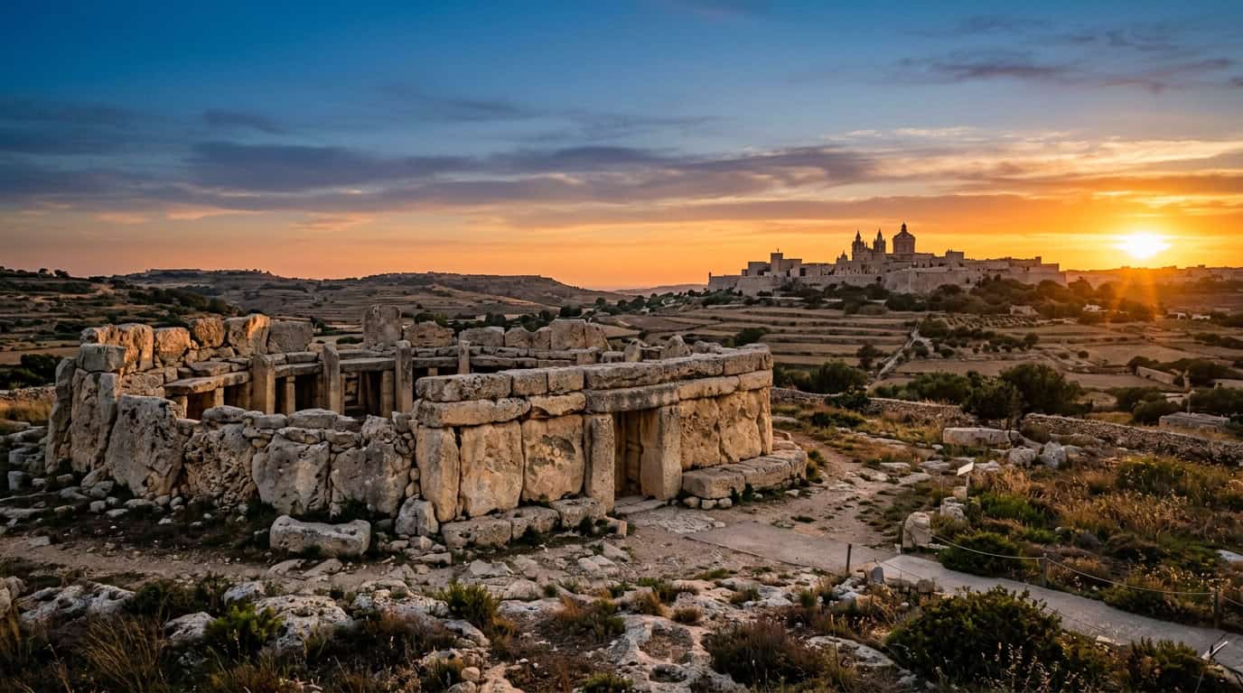 Medieval Mdina Heights And Ancient Southern Temples