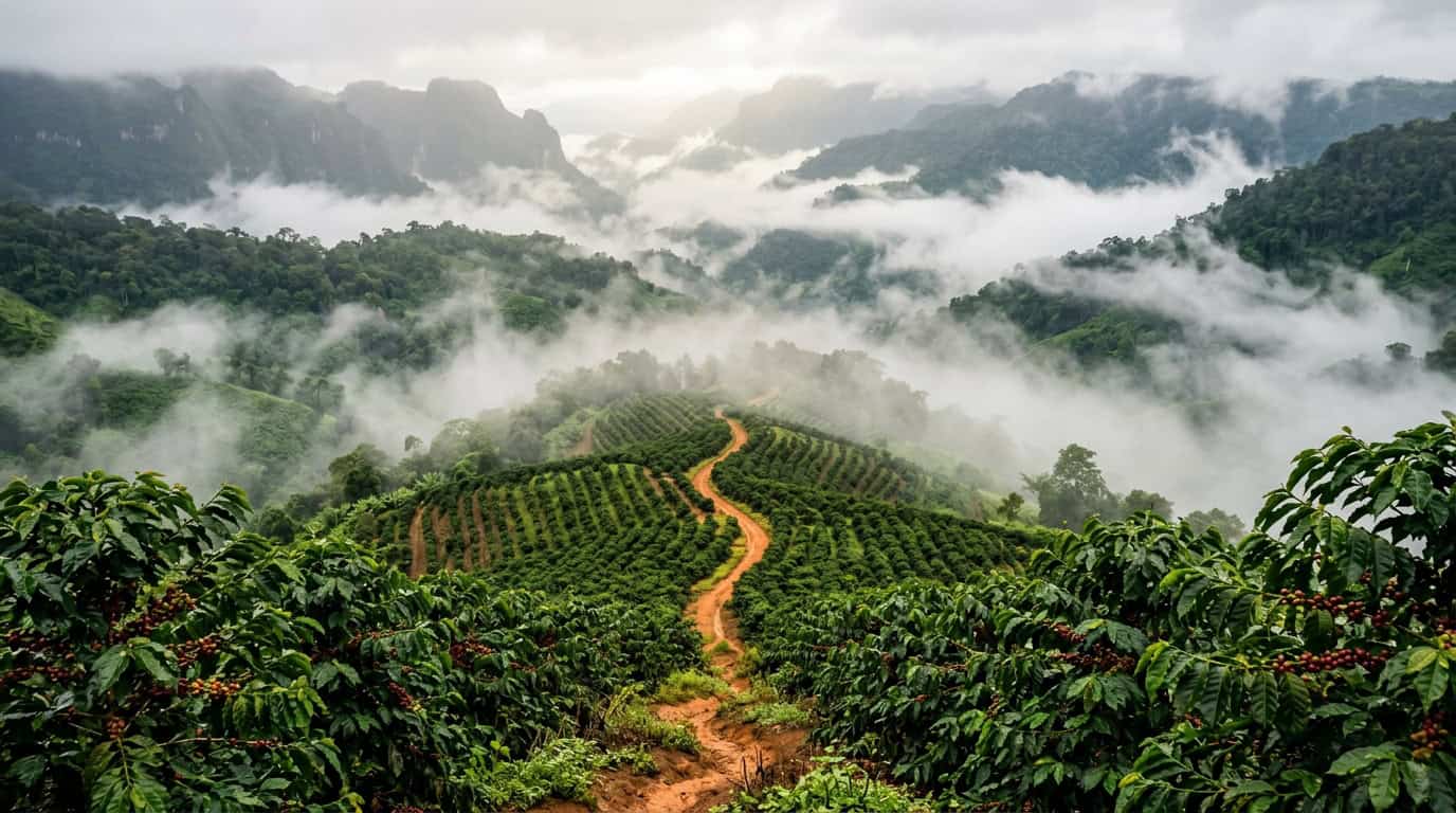 Beyond The Slow Boat: My Guide To The Best Laos Trekking Routes Mist Shrouded Coffee Loops Of The Bolaven Plateau