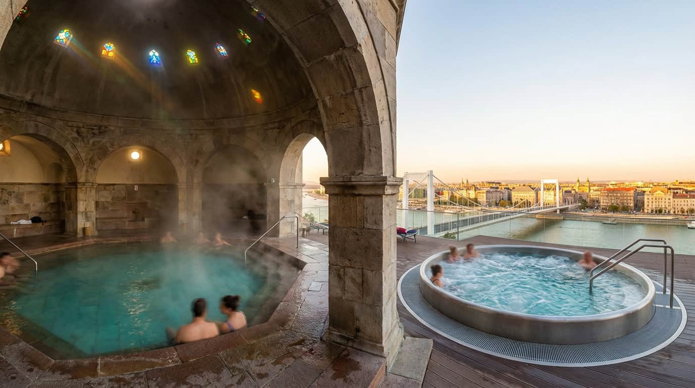 The Ultimate Guide To Soaking In Budapest Thermal Baths Ottoman History Meets Rooftop Views At Rudas Baths