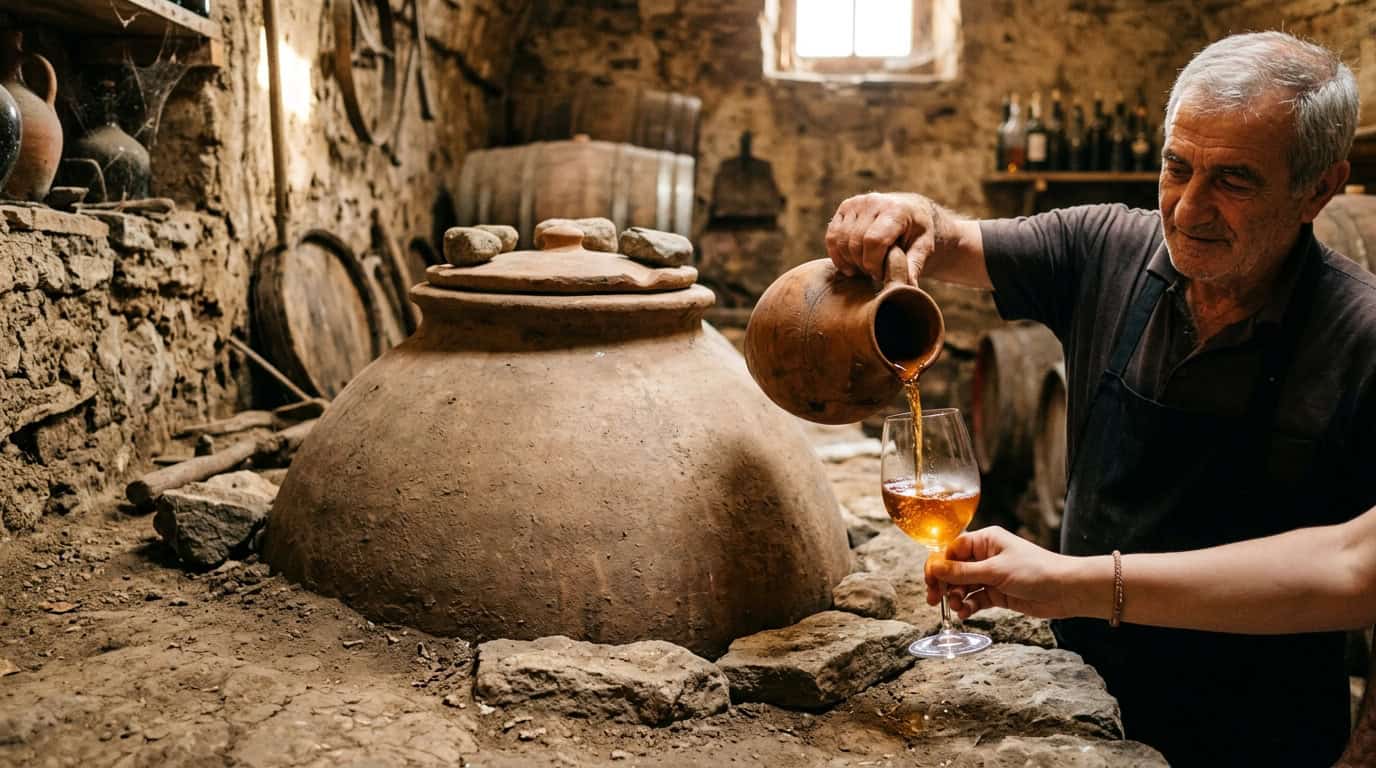 Savoring 8,000 Years Of Georgian Wine Culture