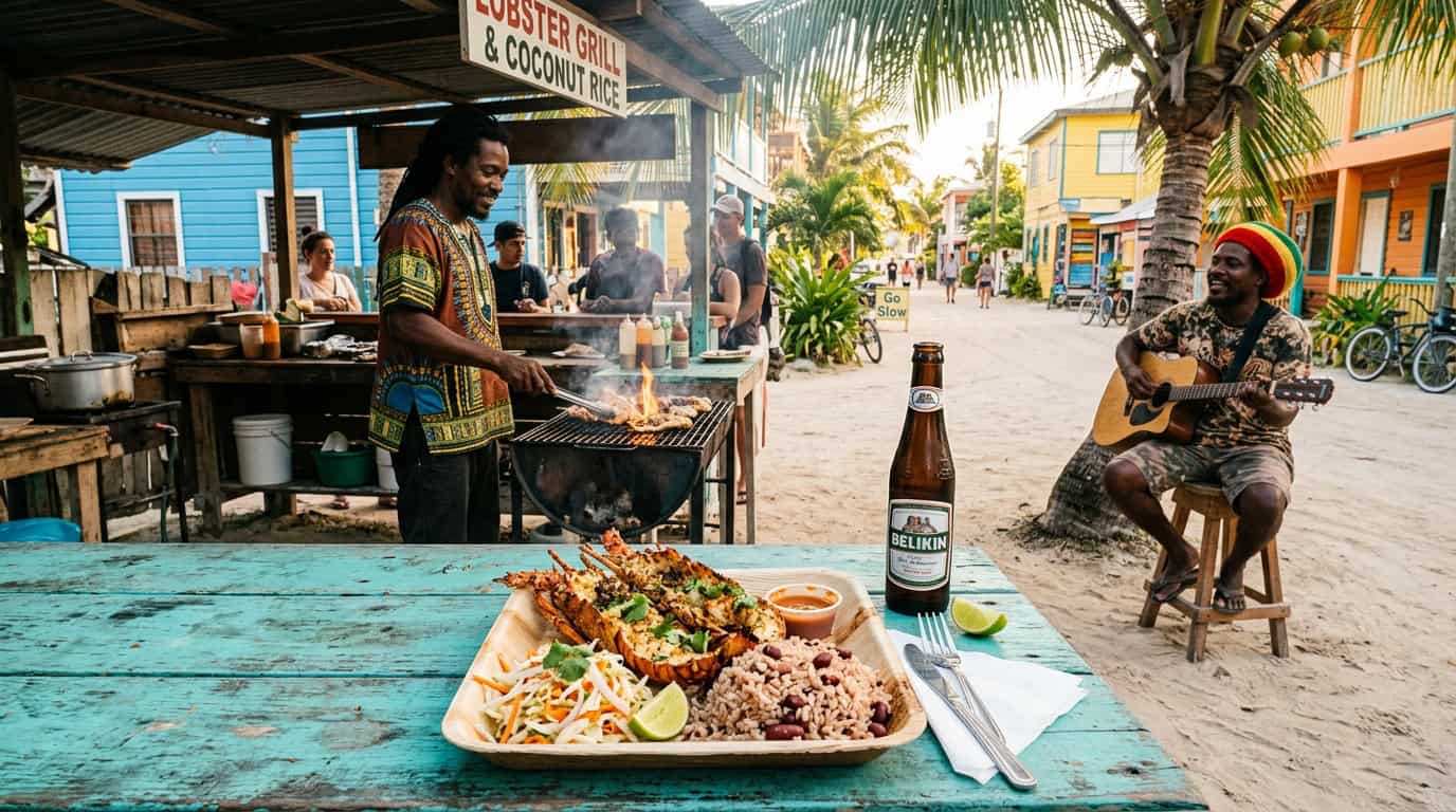 Savoring Street Food And Reggae Rhythms Downtown