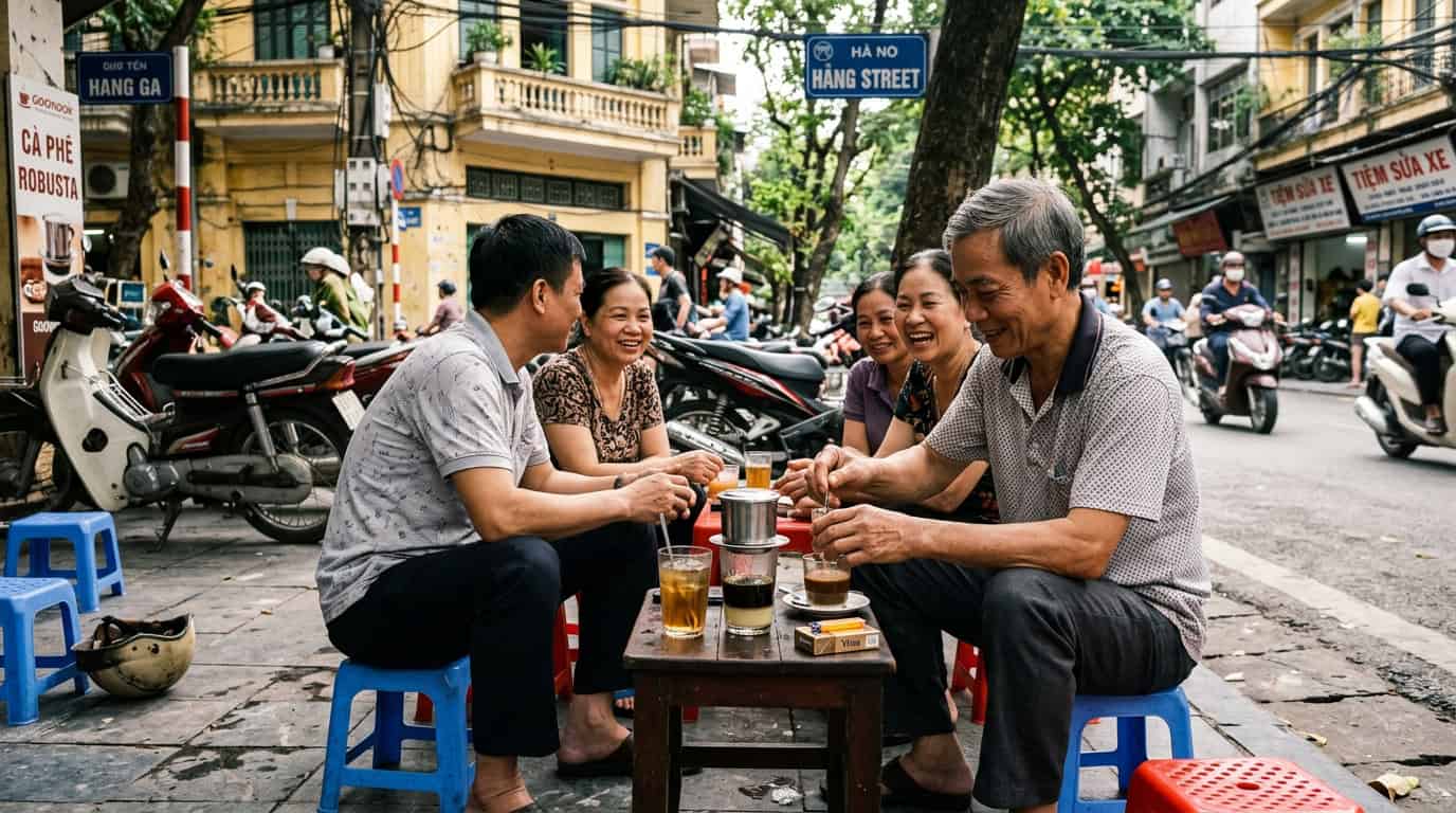 Sidewalk Culture And The Robusta Ritual