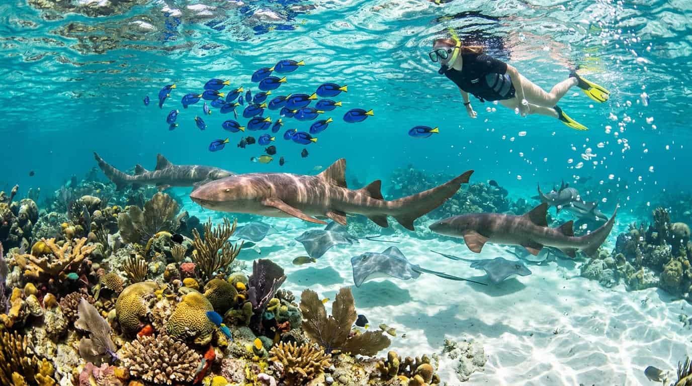 Snorkeling Hol Chan And Shark Ray Alley