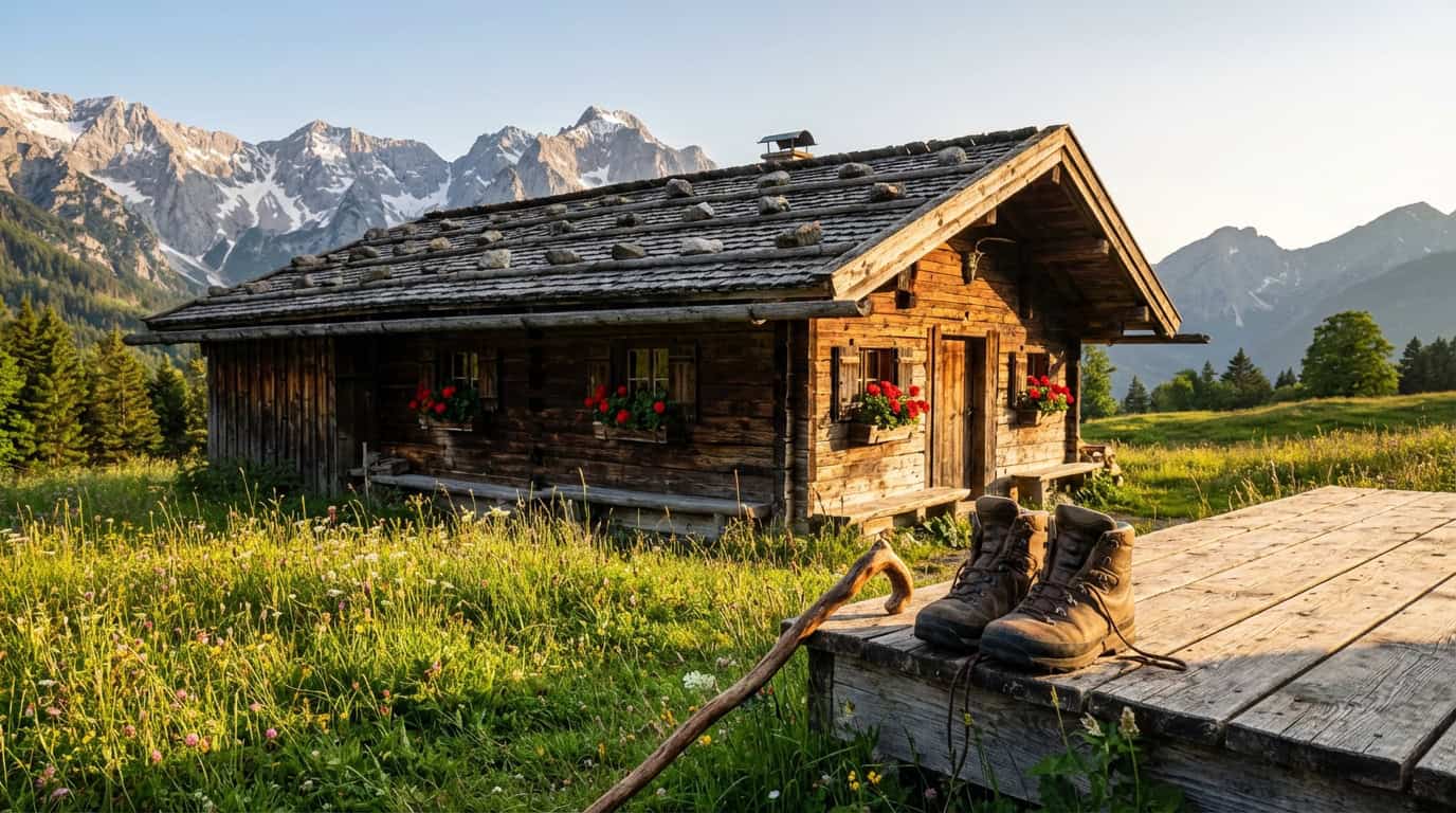 The Magic Of Staying In Traditional Austrian Almhütten