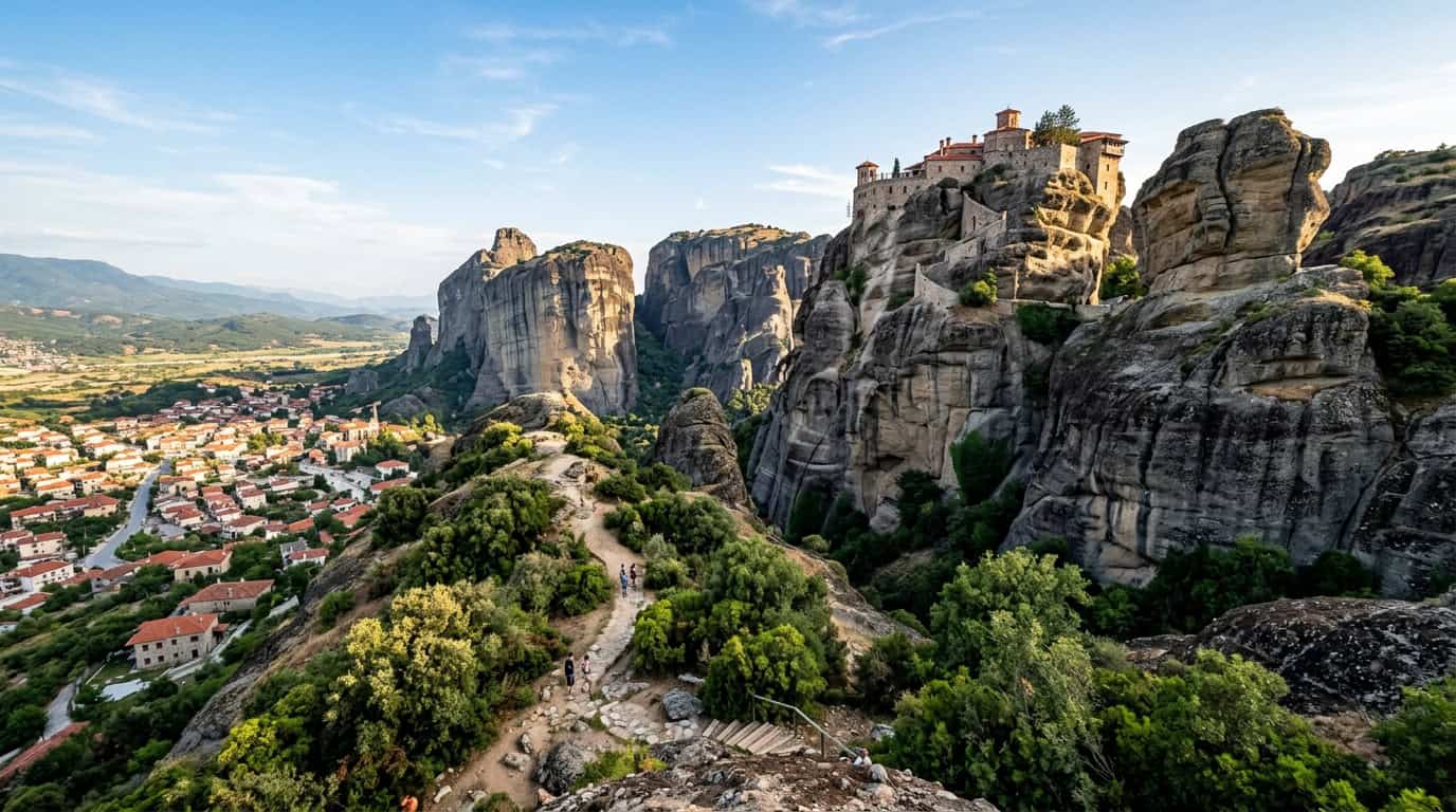 Trekking From Kalambaka To The Holy Trinity