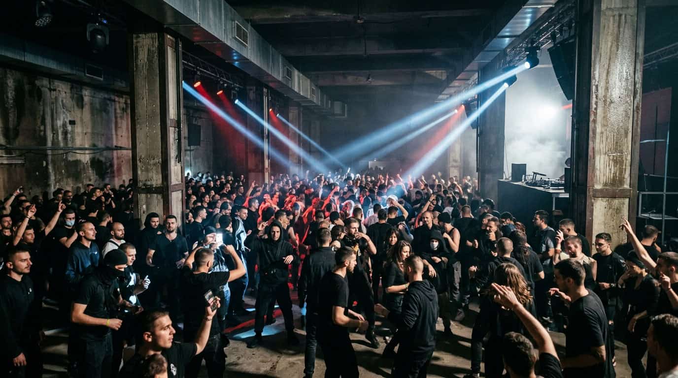 Underground Techno Bunkers And Industrial Warehouse Raves