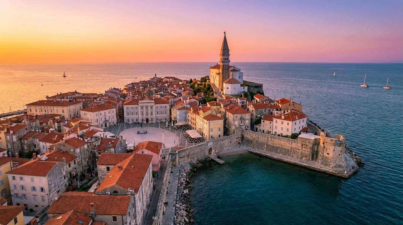 Venetian Sunsets on the Adriatic Coast