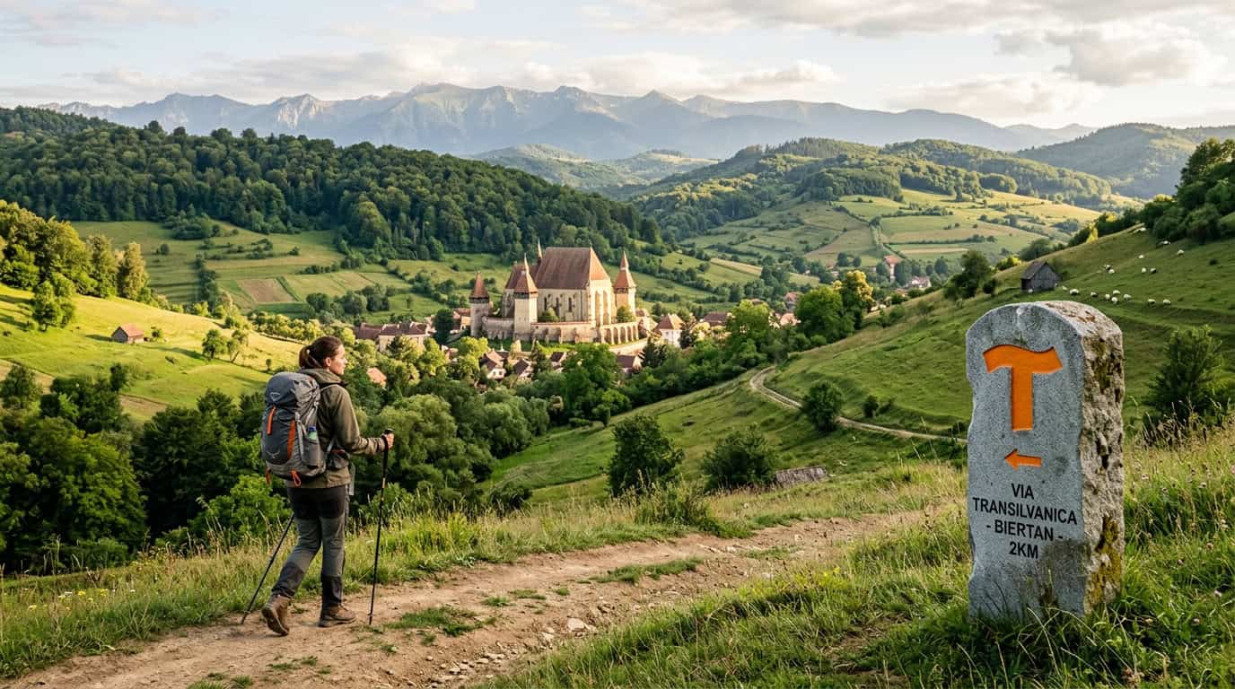 Chasing Carpathian Peaks And Ancient Legends On Transylvania Hiking Trails Walking History Along The Via Transilvanica Trail
