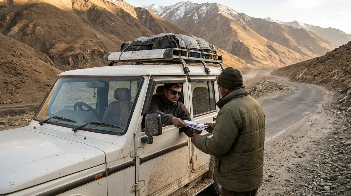 Ladakh Road Trip: Routes, Acclimatization and Permits Guide What Permits Do You Need for a Ladakh Road Trip?