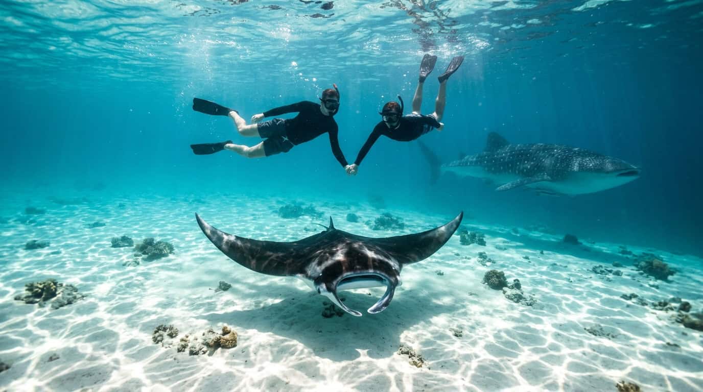 Maldives Honeymoon Itinerary: A Seven-Day Plan for Overwater Romance Where Can Couples See Whale Sharks and Manta Rays?