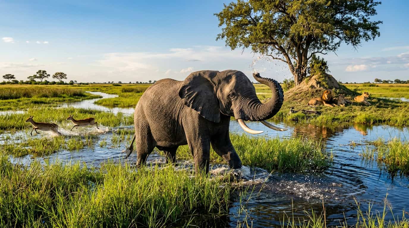 Wildlife Encounters On The Rejuvenated Floodplains