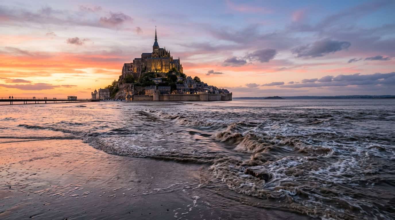 Witnessing The Dramatic Normandy Tidal Experience