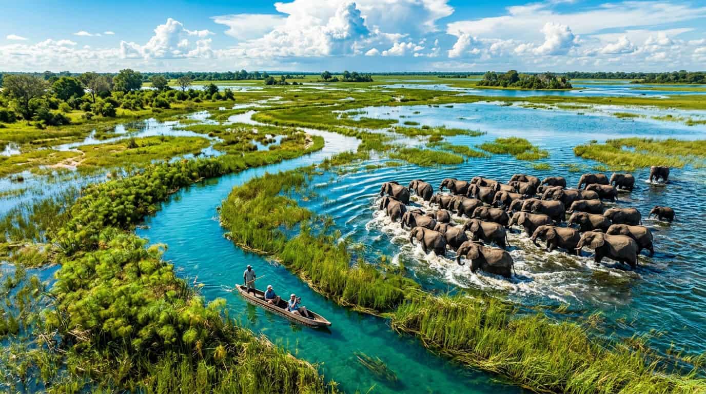 Floating Through Paradise: My Ultimate Guide To The Botswana Okavango Delta Witnessing The Record Breaking 2026 Flood Season