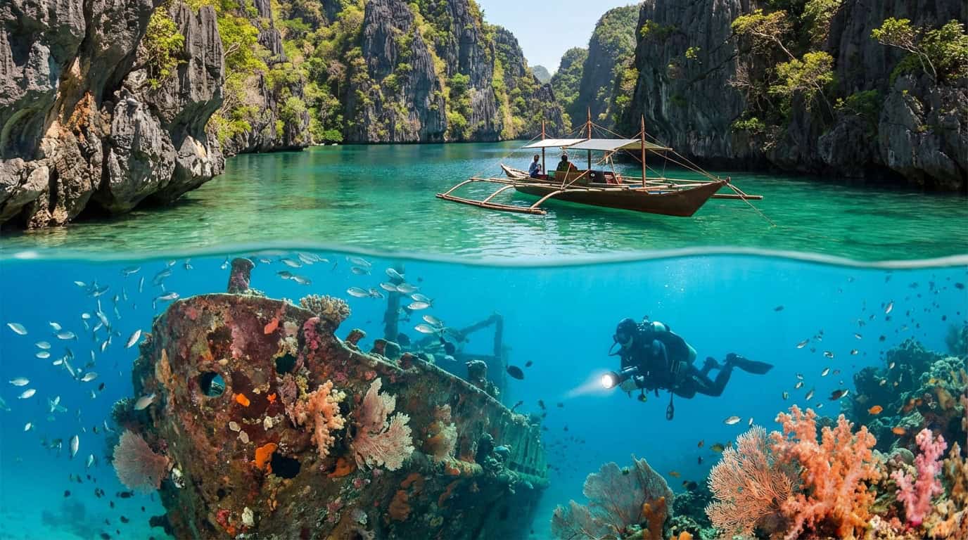 The Ultimate Guide To Palawan Island Hopping: Lagoons, Cliffs, And Hidden Beaches Wreck Diving And Twin Lagoons In Coron
